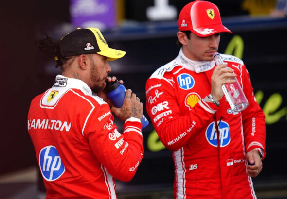 Lewis Hamilton warned over Ferrari in-fighting with Charles Leclerc after Italian GP collision