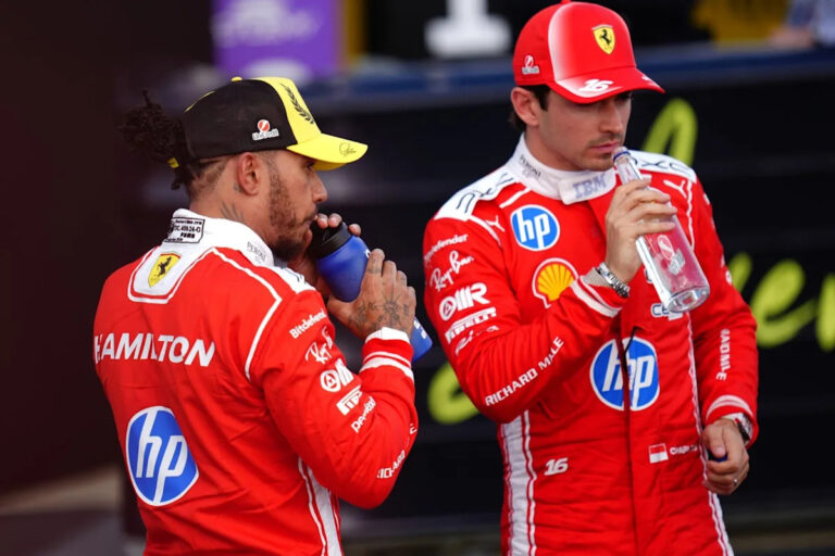 Lewis Hamilton warned over Ferrari in-fighting with Charles Leclerc after Italian GP collision