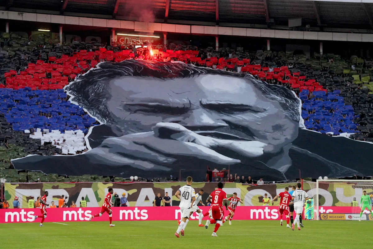 Red Star Belgrade fans, club pay tribute to late war criminal Ratko Mladic