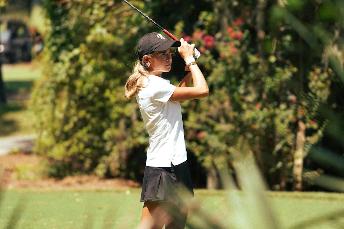 Kai Trump's second round of college golf was 2 shots better in the Golfweek Fall Challenge