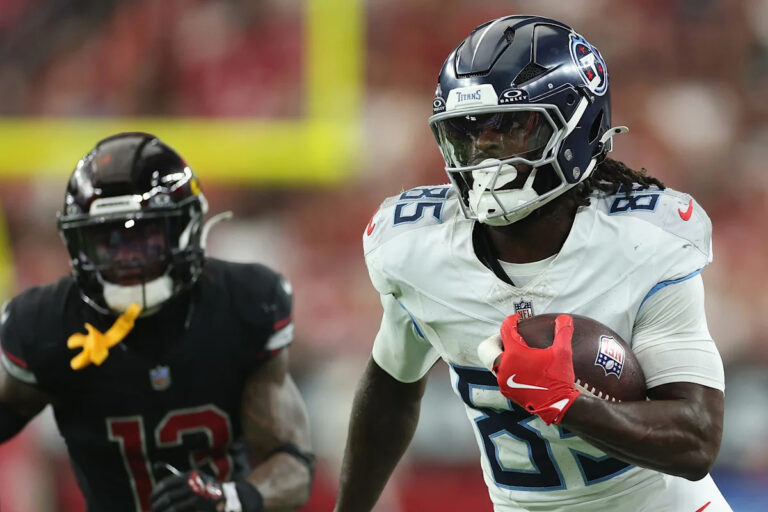 Commanders' Chig Okonkwo is a top breakout fantasy football candidate