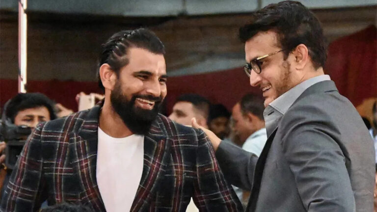 ‘Remarkable achievement’: Sourav Ganguly’s special message for Mohammed Shami ahead of 100th first-class game