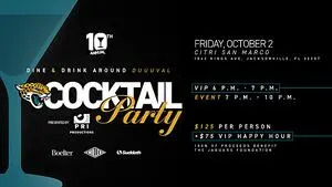 Jaguars Foundation sets 10th annual cocktail party at Citri San Marco