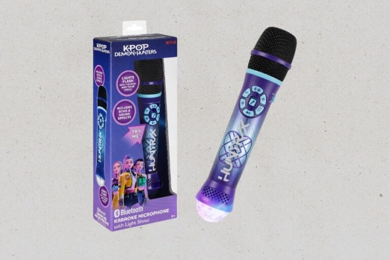 This ‘KPop Demon Hunters’ Karaoke Mic Helps You Hit the High Notes on ‘Golden’ (and All Your Go-To Tunes)