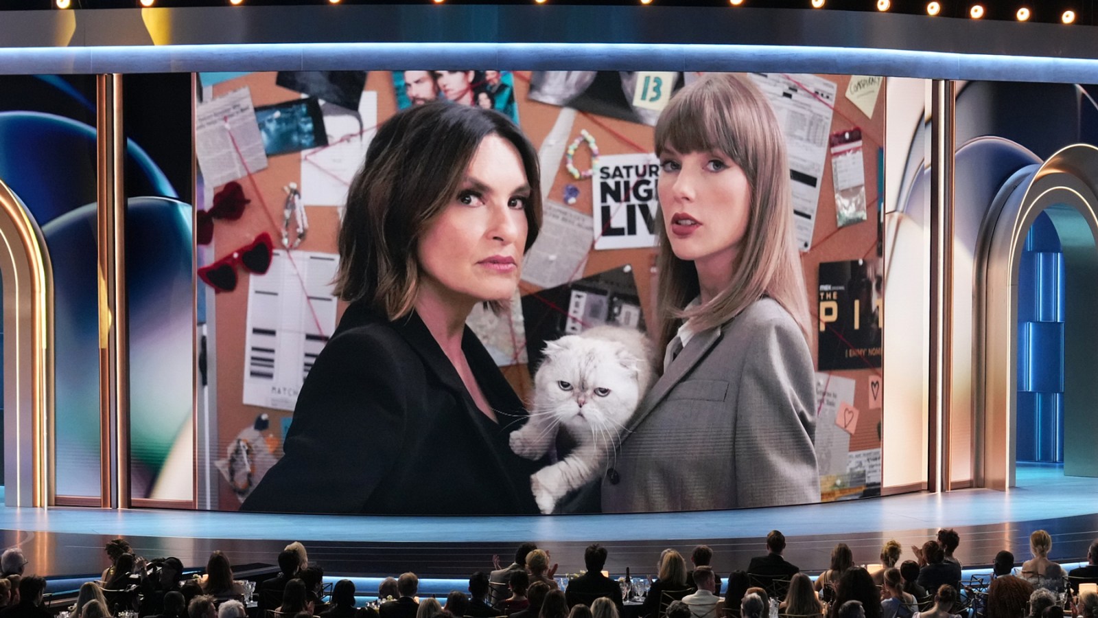 All of the Easter Eggs in Taylor Swift’s Emmys Skit